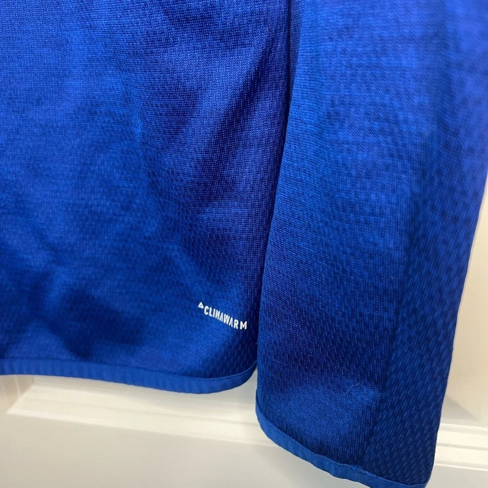 adidas Men's Royal Blue Crewneck Hoodie